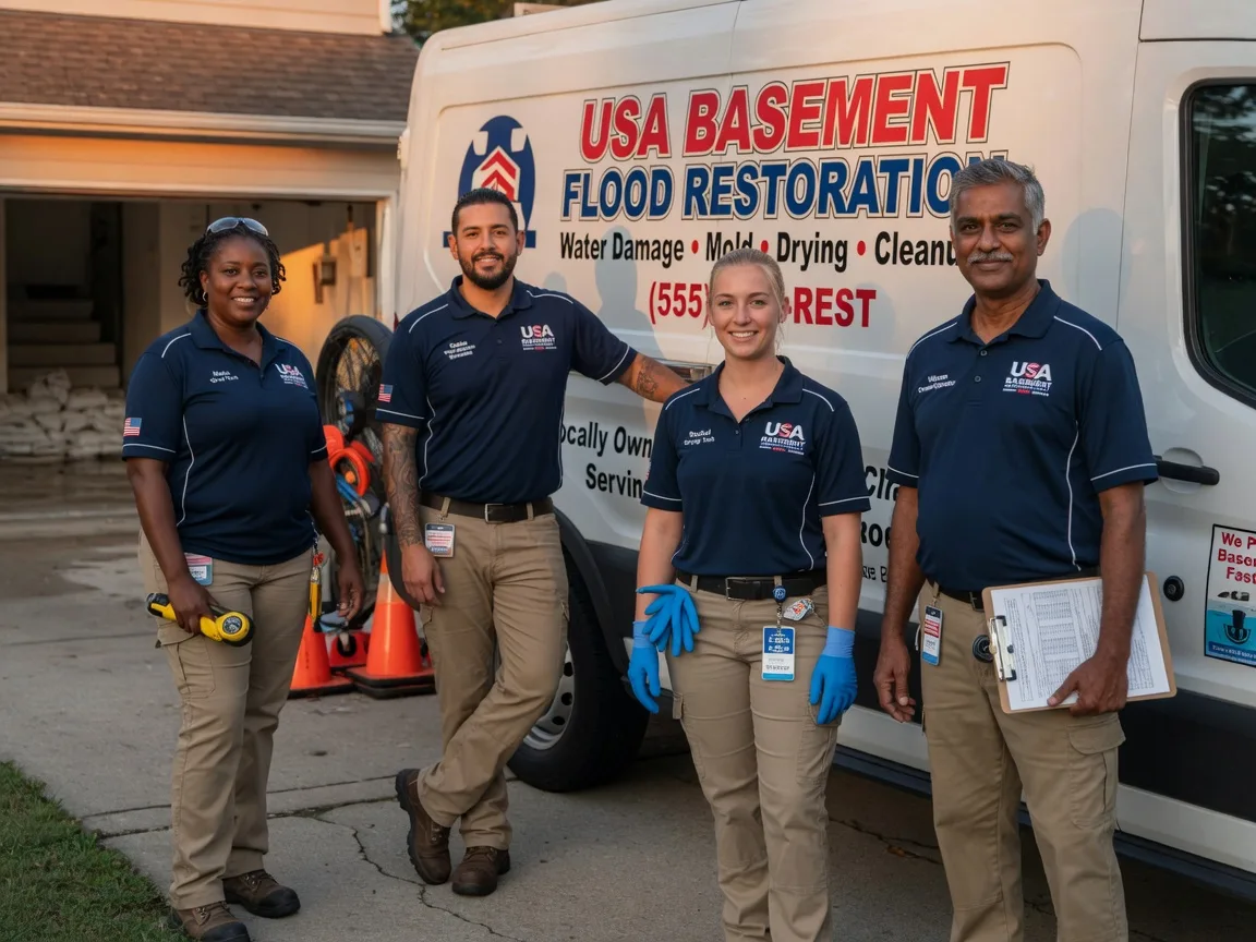 Basement Flood Cleanup company in Scotts, MI