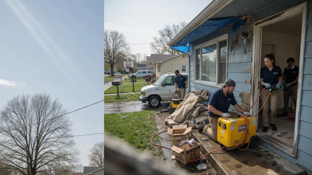 Basement Flood Cleanup in Scotts, MI near me
